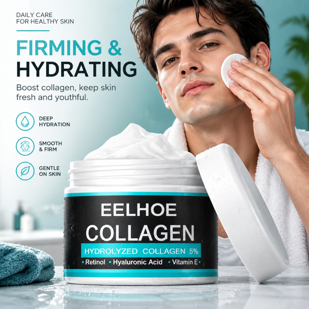 Retinol Anti Wrinkle Cream - 30g Male Collagen Hydrating Cream Hyaluronic
