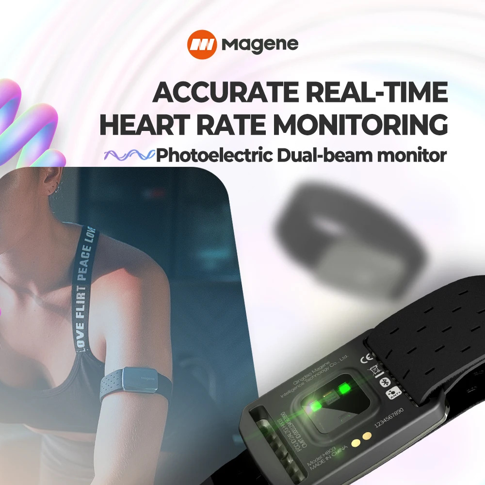 Magene H803 Heart Rate Armband - đánh giá và giá Health Monitors