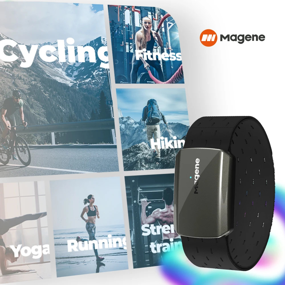 Magene H803 Heart Rate Armband - đánh giá và giá Health Monitors