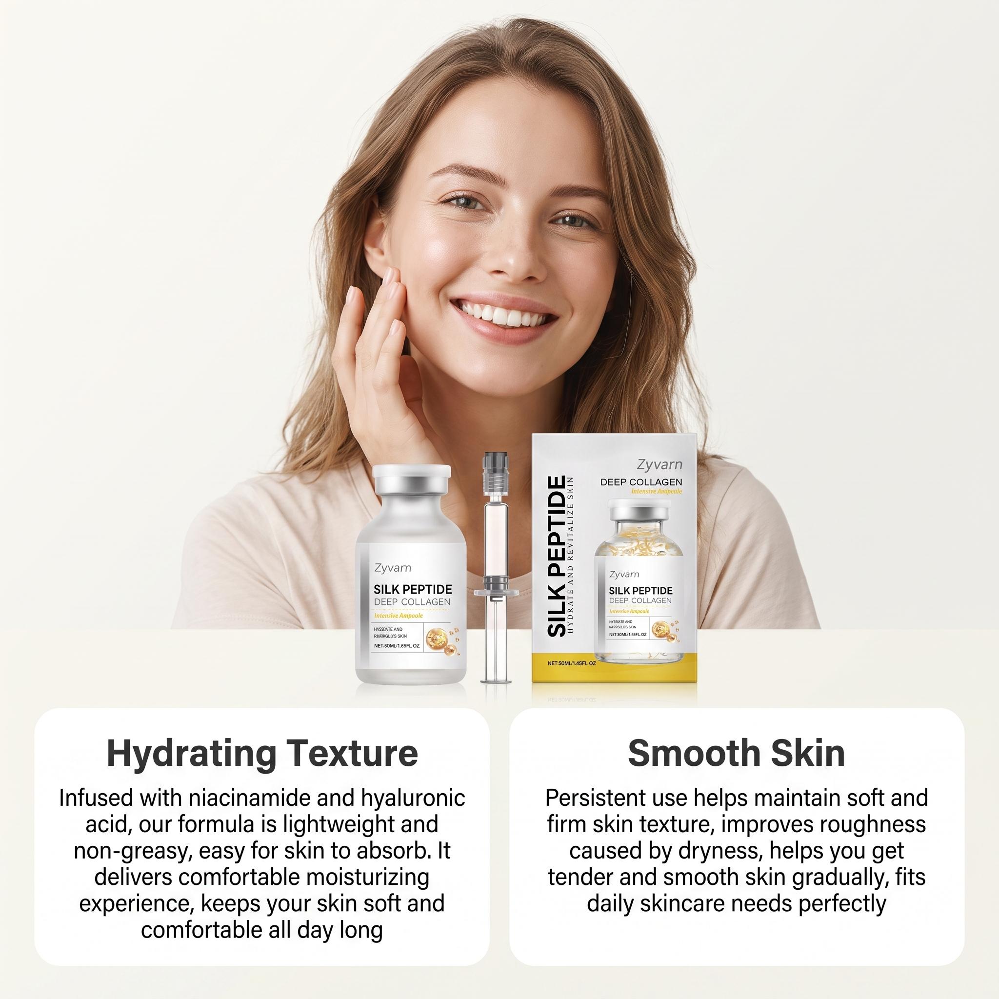 Silk Collagen Serum Ampoule wi - đánh giá và giá Hyaluronic Acid Facial Serum