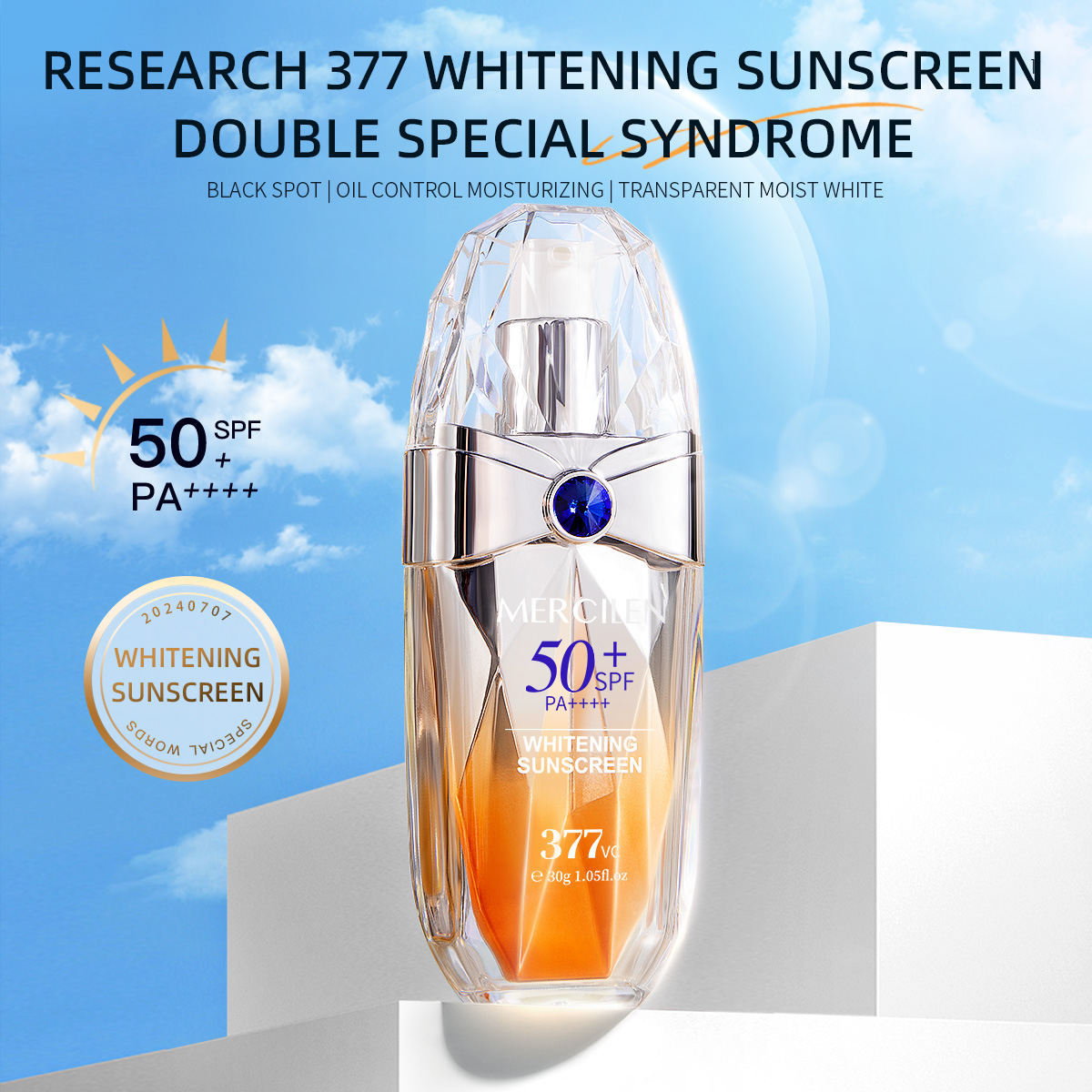 Mercilen Sunscreen 30g, Spf50+ - đánh giá và giá Spf 50 Waterproof Sunscreen