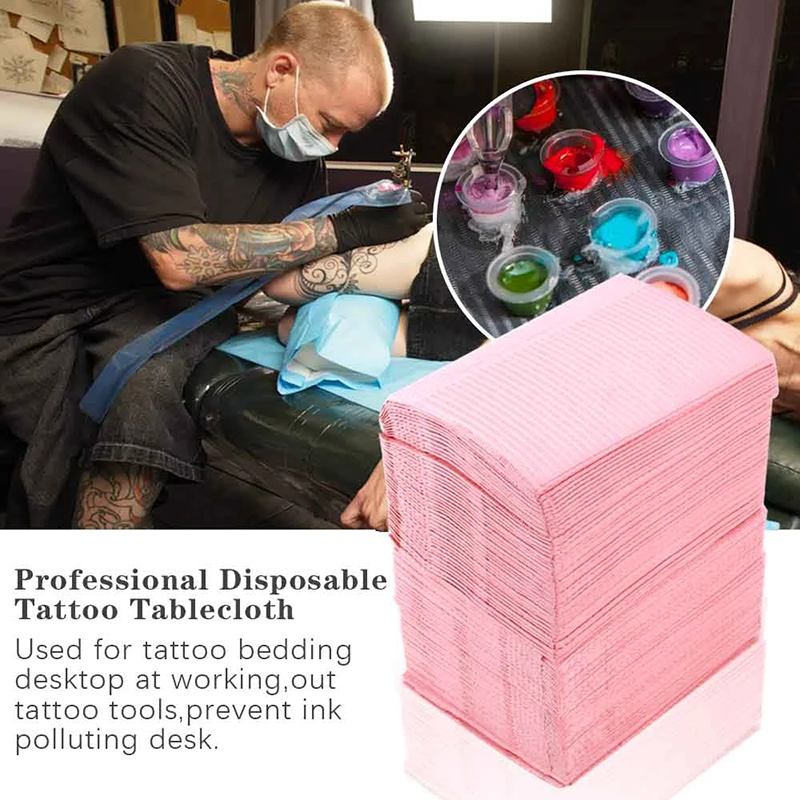 125pcs Disposable Tattoo Clean - đánh giá và giá Nail Art