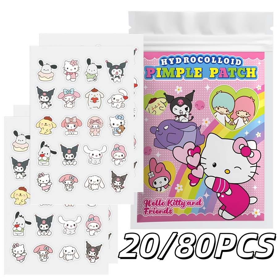 20/80PCS Sanrio Hello kitty Ca - đánh giá và giá Hydrocolloid Pimple Patch