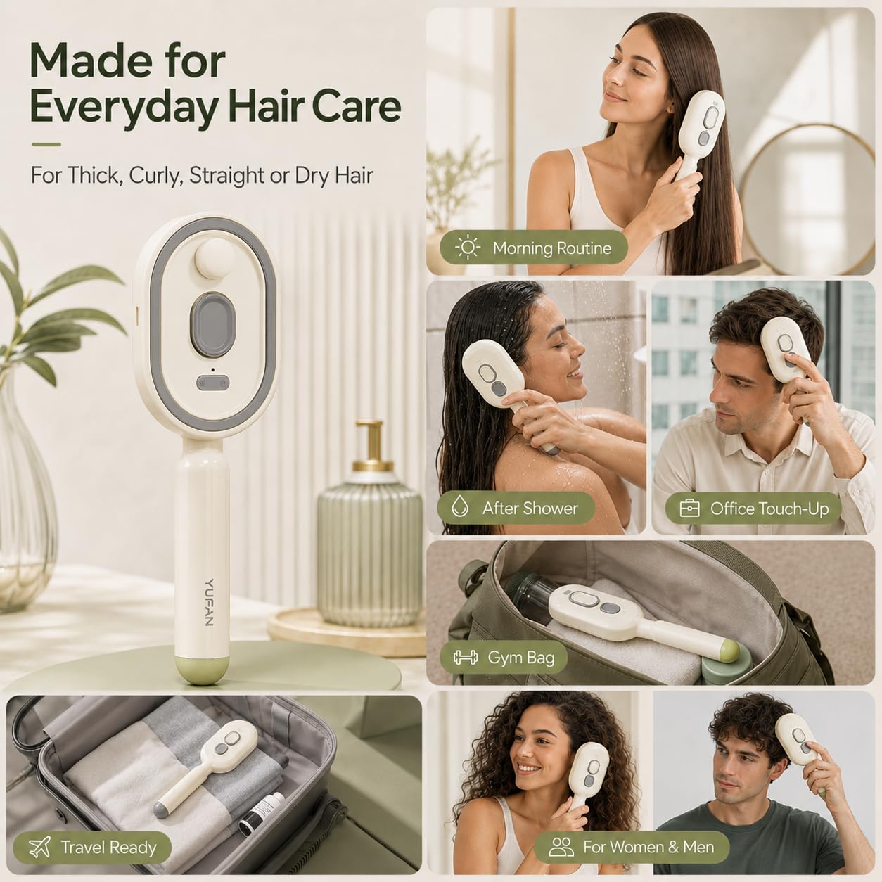Electric Spray Hair Massage Co - đánh giá và giá Massage