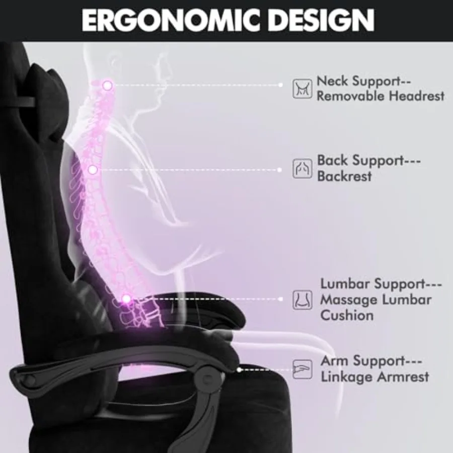Gaming Chairs for Video Gamers - đánh giá và giá Massage