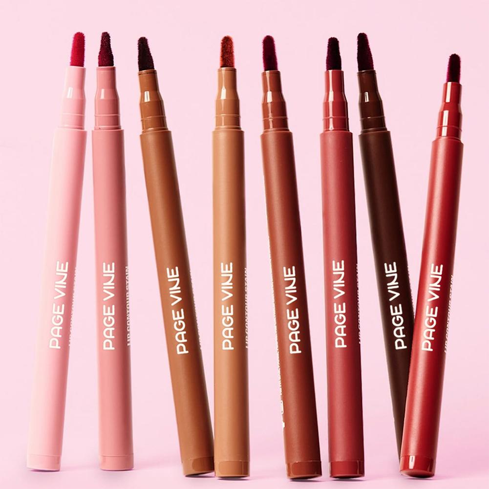 Waterproof Matte Lipliner Penc - đánh giá và giá Matte Velvet Lip Tint Long Lasting