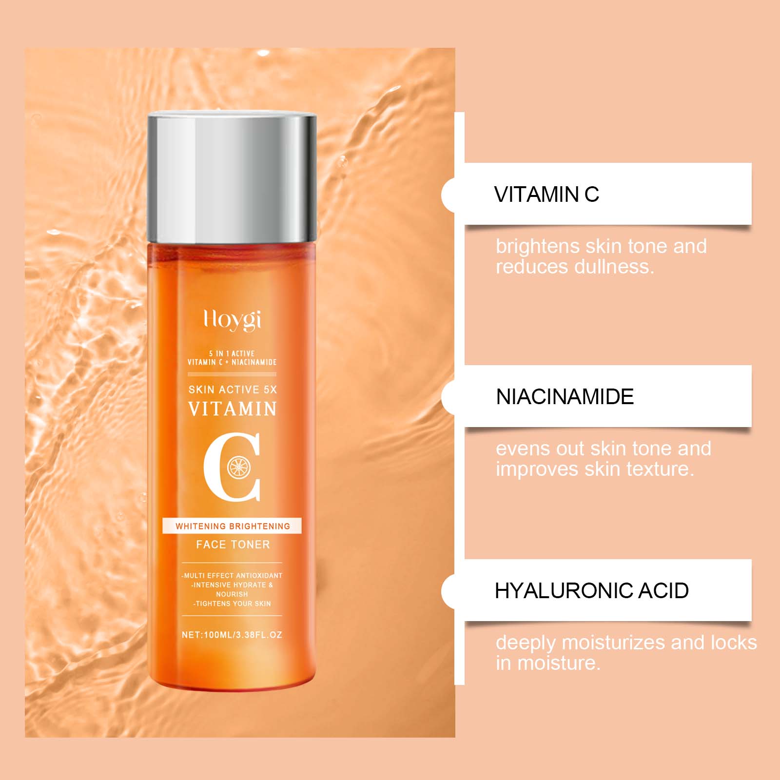 Vitamin C Hydrating Toner Mois - đánh giá và giá Niacinamide Pore Shrinking Essence