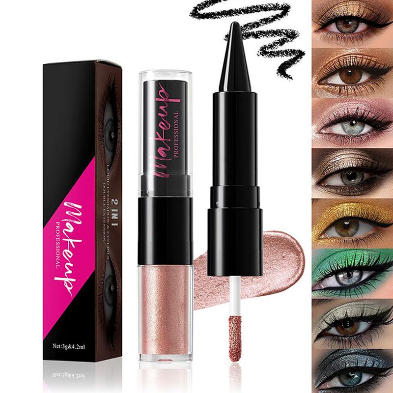 2 in1 Colorful Liquid Eyeshado - đánh giá và giá Waterproof Liquid Eyeliner Pen