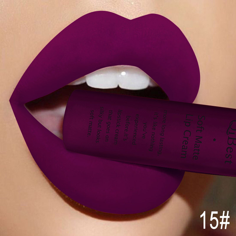 QIBEST Sexy Velvet Matte Lip G - đánh giá và giá Matte Velvet Lip Tint Long Lasting