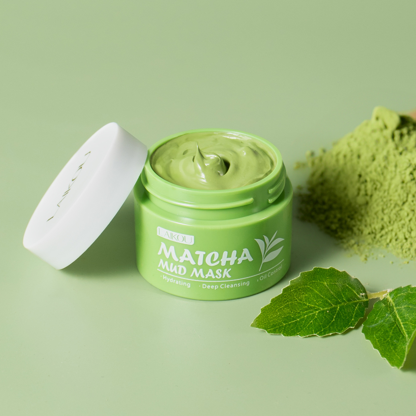 LAIKOU Matcha Green Tea Clay M - đánh giá và giá Green Tea Cleansing Clay Mask