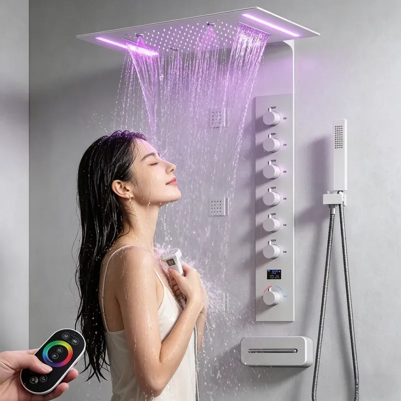 Luxury Smart Ceiling Shower Sy - đánh giá và giá Massage