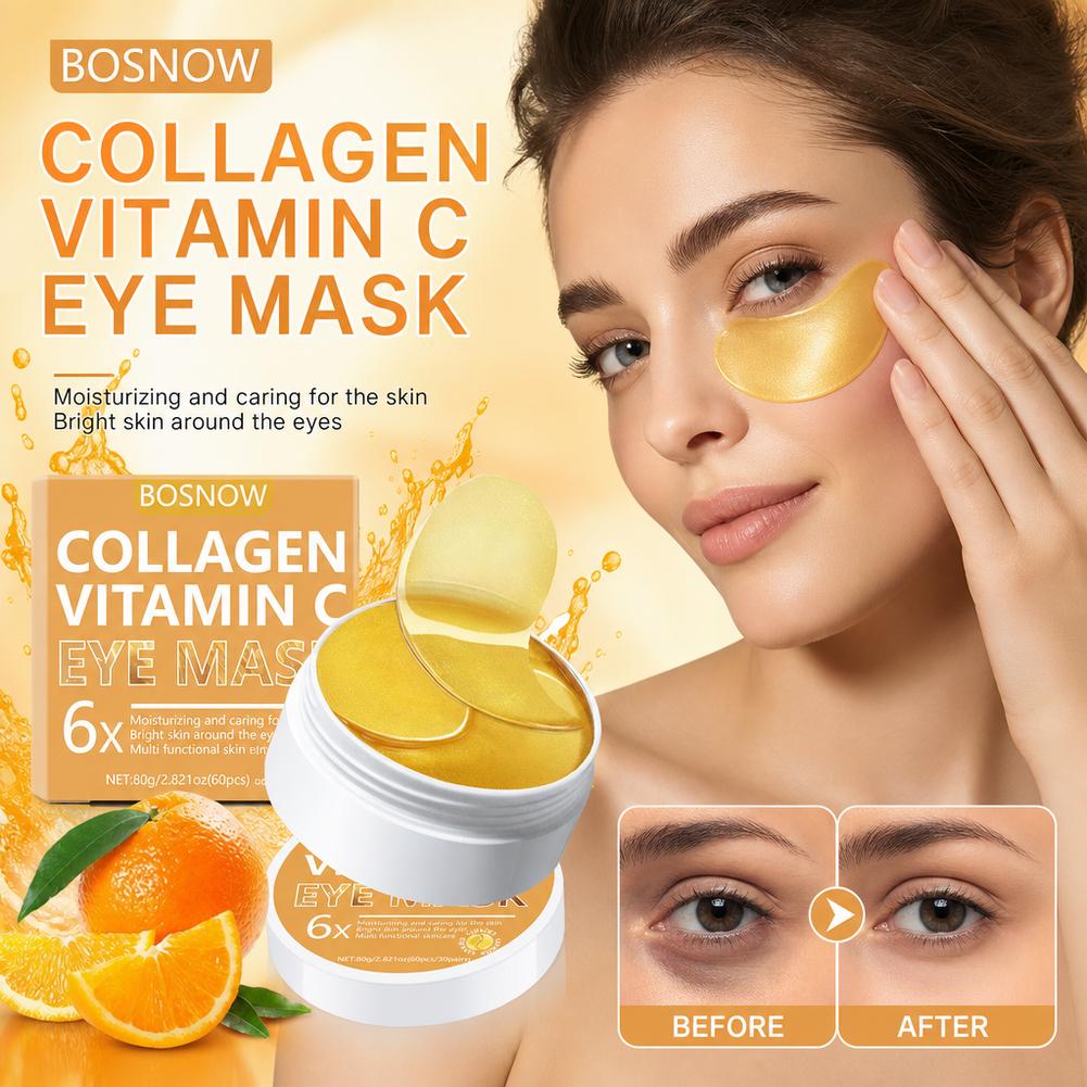 Collagen Vitamin Eye Mask 60pc - đánh giá và giá Collagen Under Eye Patches