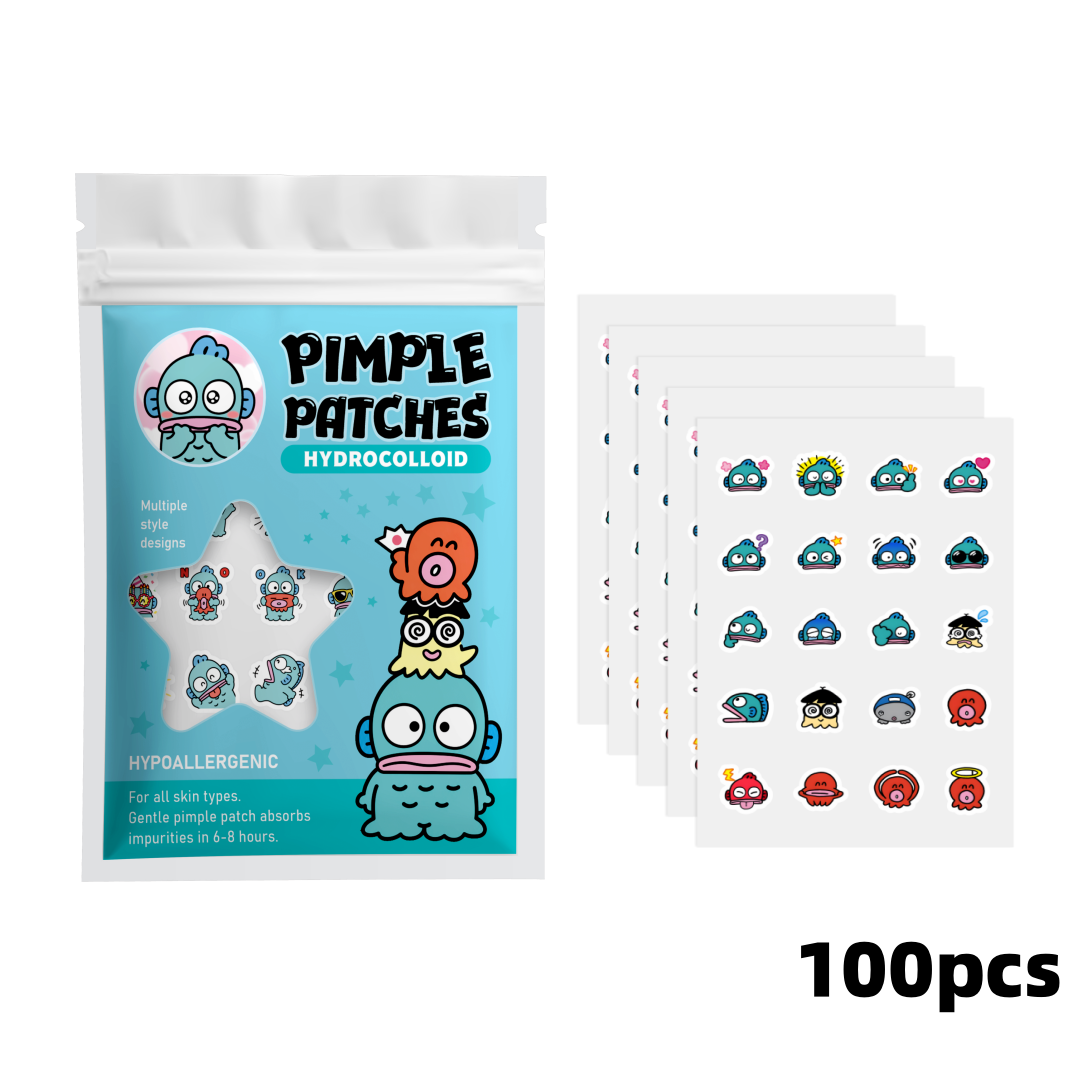 100/20PCS Cute Clownfish Hydro - đánh giá và giá Hydrocolloid Pimple Patch