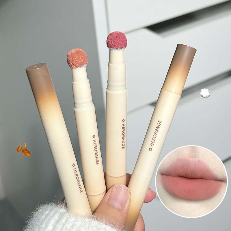 Herorange Mousse Velvet Matte  - đánh giá và giá Matte Velvet Lip Tint Long Lasting