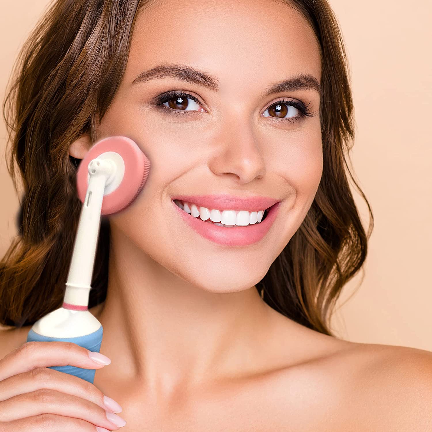 Facial Cleansing Brush Replace - đánh giá và giá Silicone Face Scrubber Electric