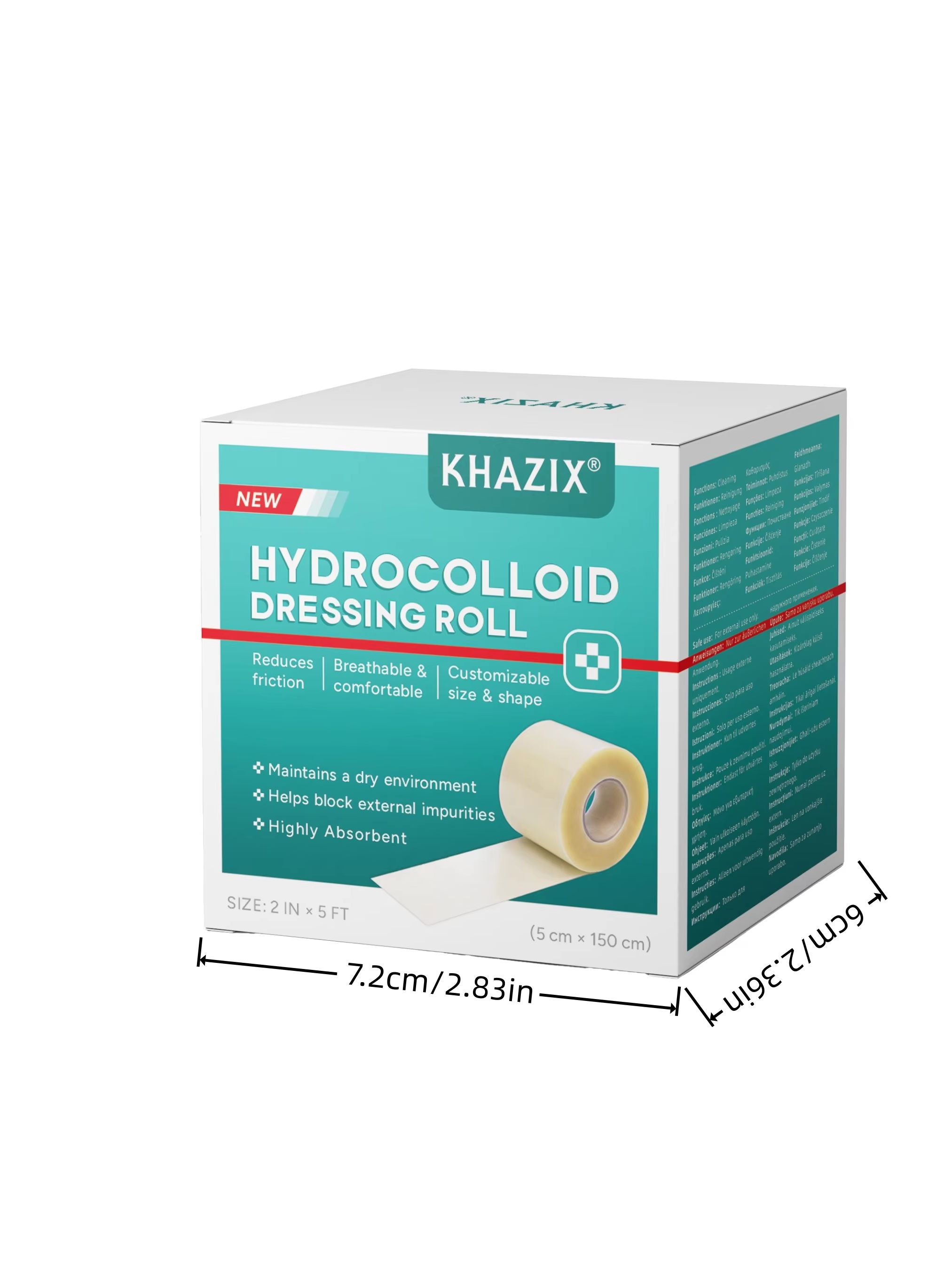 Hydrocolloid Pimple Patch Roll - đánh giá và giá Hydrocolloid Pimple Patch
