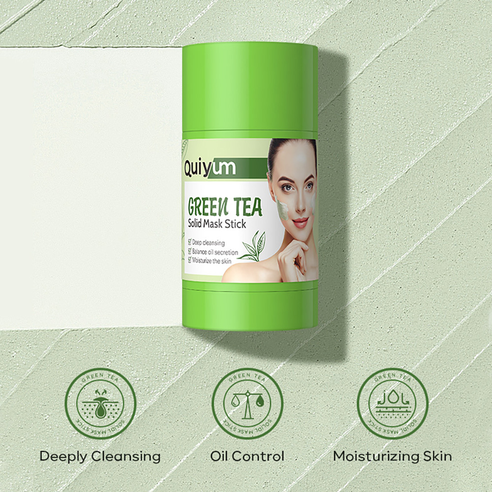 QUIYUM Matcha Green Tea Mud Ma - đánh giá và giá Green Tea Cleansing Clay Mask