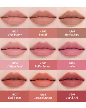 Flower Knows Makeup Bunny Gard - đánh giá và giá Matte Velvet Lip Tint Long Lasting