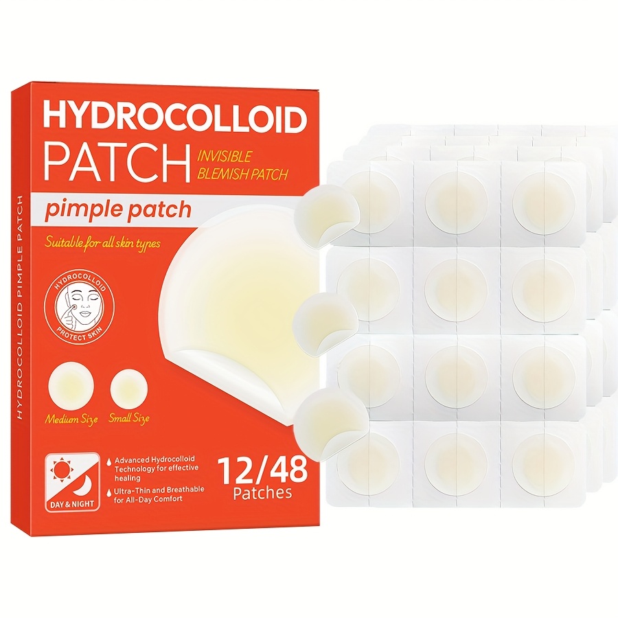 48 PCS Hydrocolloid Acne Patch - đánh giá và giá Hydrocolloid Pimple Patch