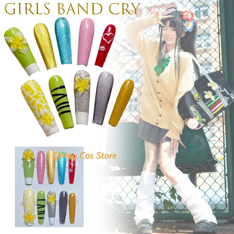 Girls Band Cry Anon Subaru Sho - đánh giá và giá Nail Art