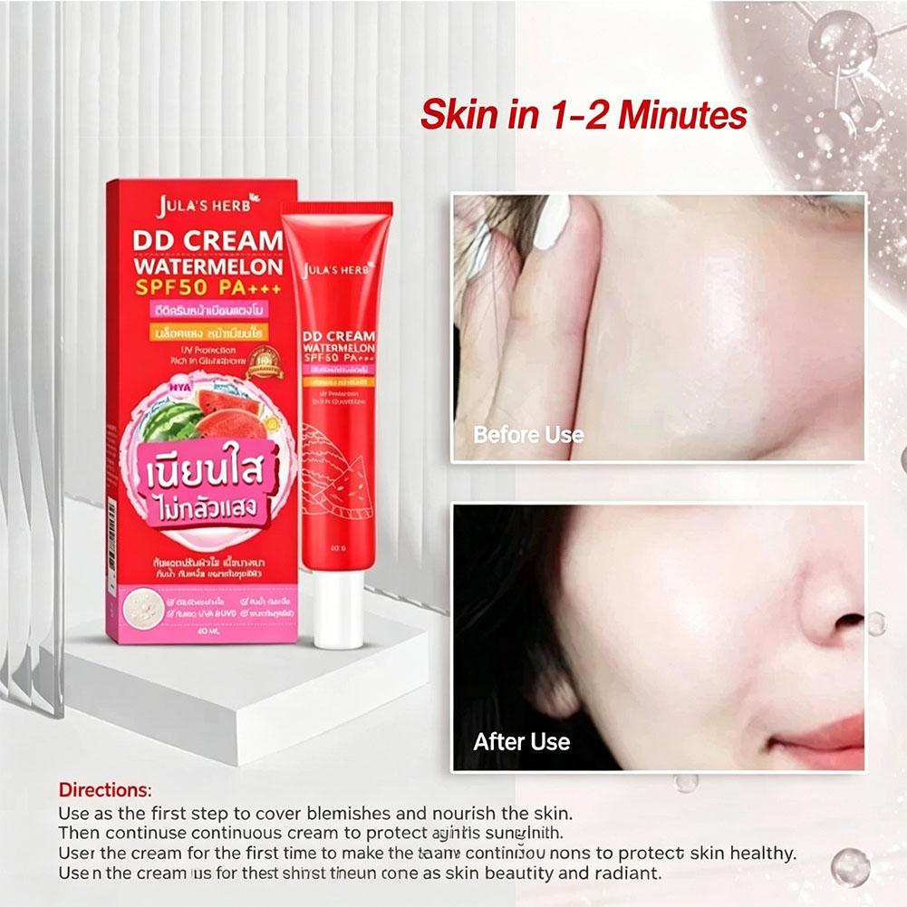 Watermelon DD Cream SPF50 PA++ - đánh giá và giá Spf 50 Waterproof Sunscreen