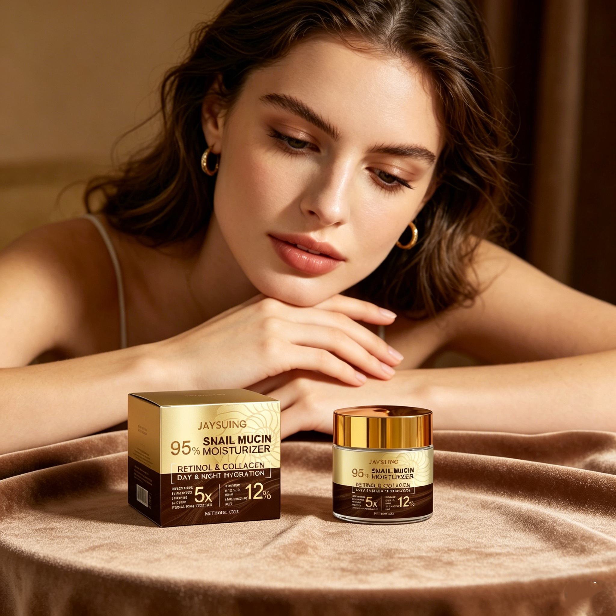95% Snail Mucin Moisturizer Co - đánh giá và giá Retinol Anti Wrinkle Cream