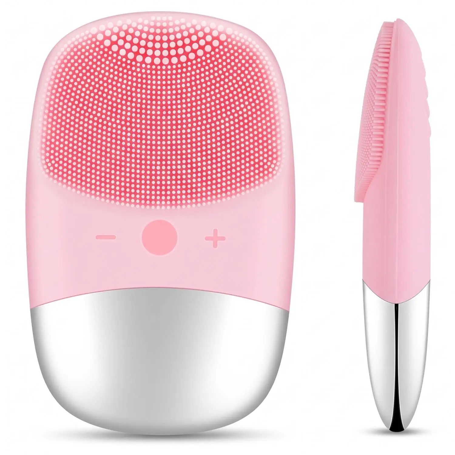 Facial Electric Silicone Clean - đánh giá và giá Silicone Face Scrubber Electric