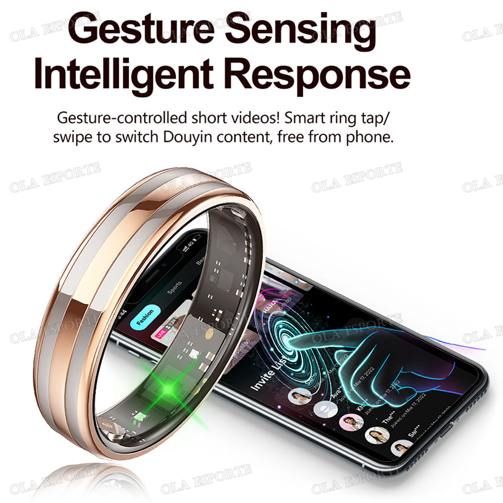 Gesture Sensing Smart Ring Hea - đánh giá và giá Health Monitors