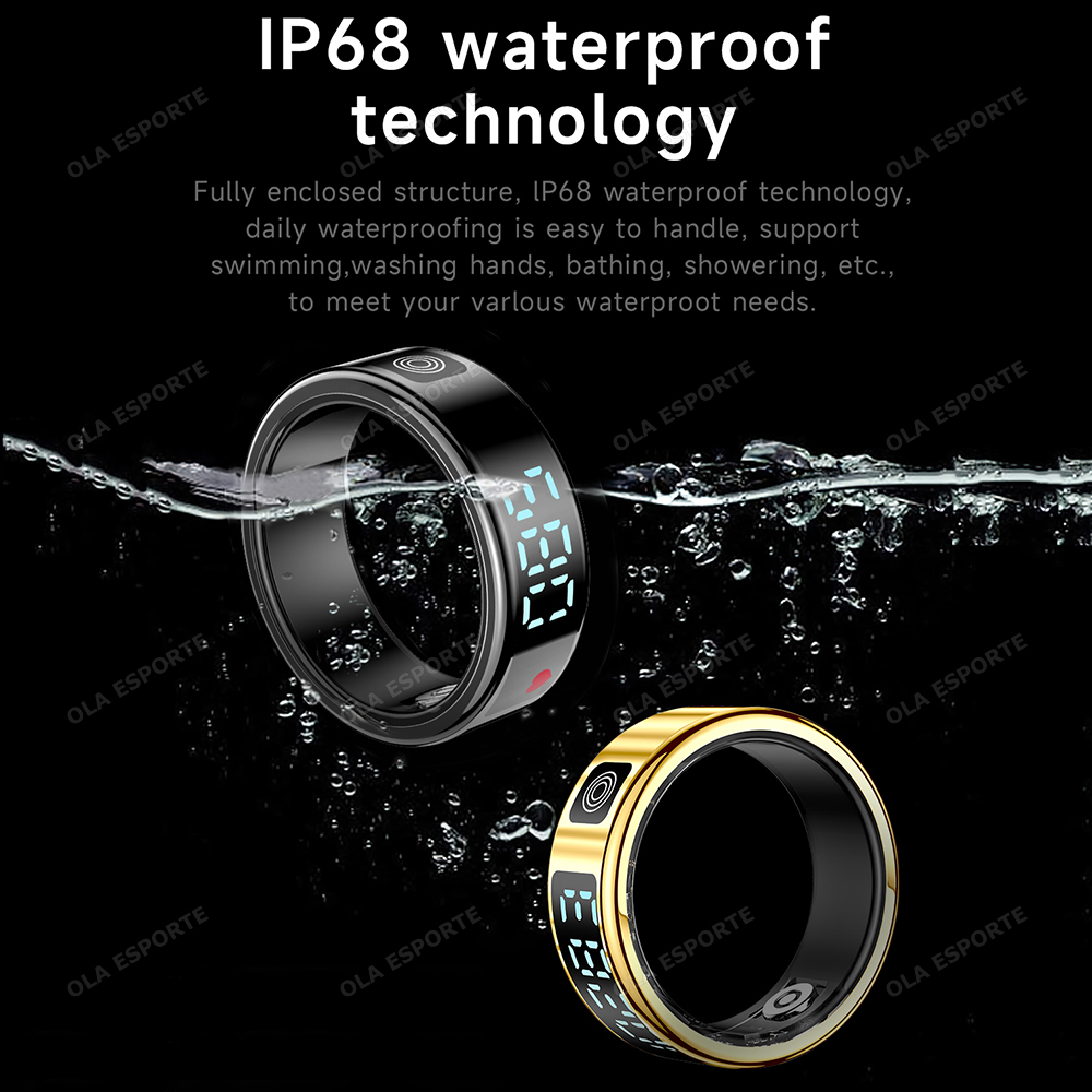 Smart Ring Digital Display Fit - đánh giá và giá Health Monitors