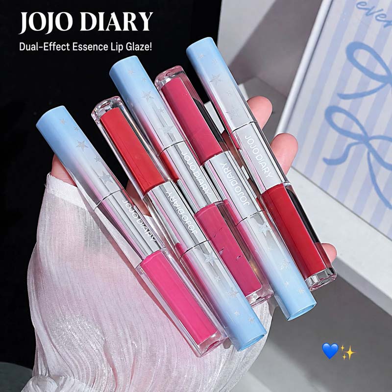 JOJO DIARY Dual Effect Lip Gla - đánh giá và giá Matte Velvet Lip Tint Long Lasting