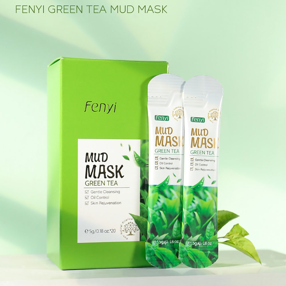 Fenyi Green Tea Clay Mask 5gx2 - đánh giá và giá Green Tea Cleansing Clay Mask