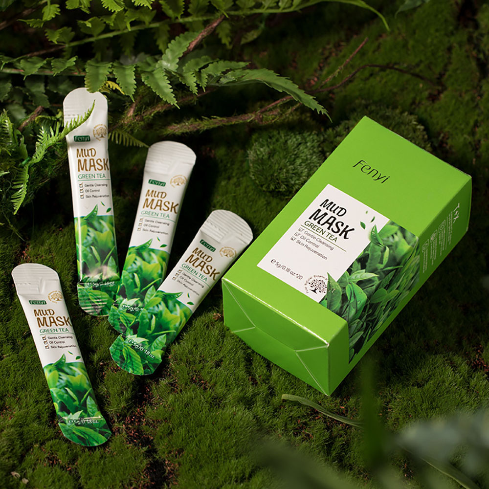 Fenyi Green Tea Clay Mask 5gx2 - đánh giá và giá Green Tea Cleansing Clay Mask
